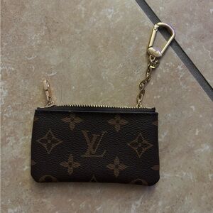 Brown Monogram Key Pouch